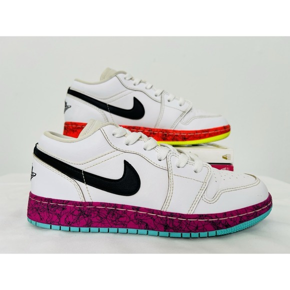 Nike Air Jordan Low GS Multicolor CV9548 100 Retro Shoes